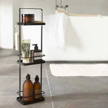 Vonios kambarys organizuoti stovo, vonios kambarį drenažo stalčiuko, modernus ir minimalistinis grindų montuojamas dulkėms trijų sluoksnių