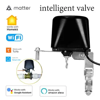 Medžiagos/Tuya WiFi Vandens Vožtuvas Dujų Užsukimo Valdytojas Smart Vandens/Dujų Automatikos Manipuliatoriaus Darbo Su Alexa 