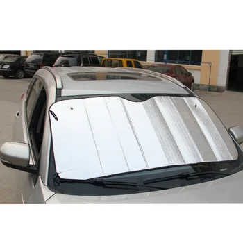 Automobilių apsaugos nuo saulės izoliacija skėtį nuo saulės skydas priekinis pavarų vasaros universalus automobilio priekinis stiklas skėtį nuo saulės šviesą atspindinčios padas