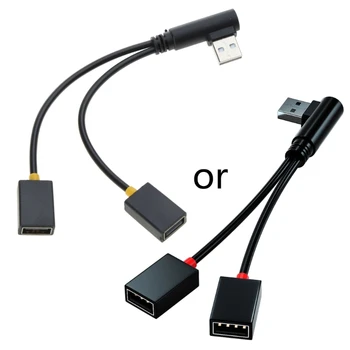 USB Splitter Cable 1 Male Kištuko 2 Moterų Lizdas, USB prailginimo Linija Įkrovimo Laidas Maitinimo Adapteris Keitiklis Splitter