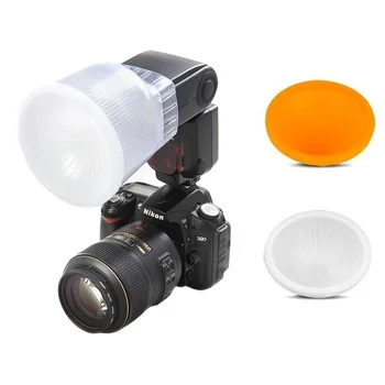 Profesinės Lightsphere Lambency Flash Difuzorius Flashbounce Canon 550EX 580EX 580EX II 