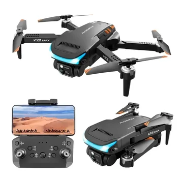 Didmeninė Karšto Pardavimo K101 Drone Su HD vaizdo Kamera Ir GPS 4K Optinio Srauto Kliūčių Vengimo Dron