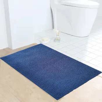 Super minkštas trumpų plaukų šeniliniai grindų kilimėlis super absorbentas šeniliniai kiliminė danga, tualetas, vonios kambarys, neslidžia durų kilimėlis