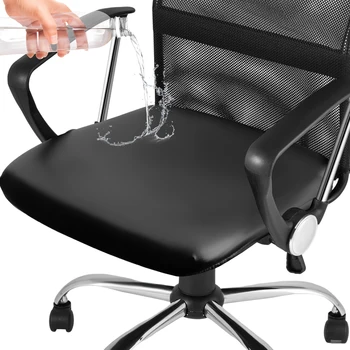 Biuro Stalas, Kėdės, Sėdynės Apima Vandeniui Naftos-Įrodymas PU Odos Aukštos Kėdės Padengti Ruožas Kompiuterio Kėdės, Užvalkalai 15.7 colių