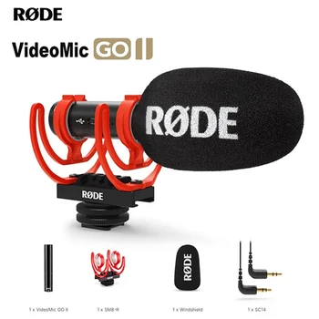 Rode VideoMic EITI II Profesionalus Studija Mikrofonas Mic PC Telefono DSLR Fotoaparatas Srautinės Garso ir Vaizdo Nešiojamų Mikrofon