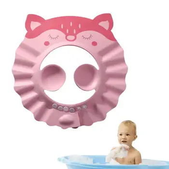 Baby Shower Skrybėlę Vandeniui Kūdikių Vonia Galvos Dangtelis Skydelis Su Ausų Apsauga Skalbimo Plaukų Plovimo, Plaukų Shield Skrybėlę Apsaugos Minkštas