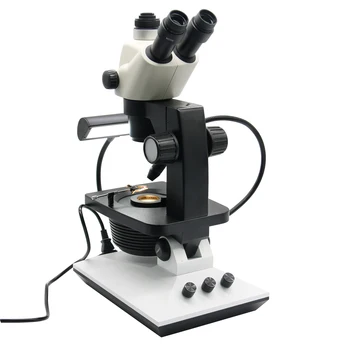 10W Apšvietimo Režimą, Multi-funkcija Laboratorija Sudėtiniai Optiniai Trinokulinis Stereo Perlas Mikroskopą