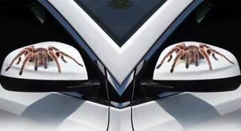 3D Automobilių Lipdukas Gyvūnų Bamperis Voras Gecko 