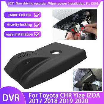 Automobilių DVR Vaizdo įrašymo Brūkšnys Cam Kamera, Lengvas Montavimas Toyota CHR Yize IZOA 2017 2018 2019 2020 -2022 aukštos kokybės hd 2K