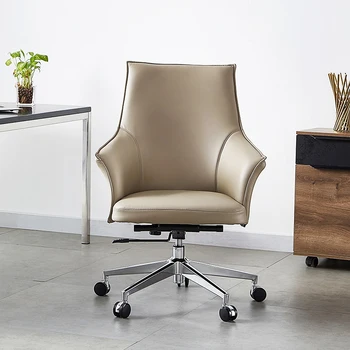 Šviesos prabanga kėdė Boss kėdė gali gulėti home office, kompiuterio kėdė, high-end šviesos prabanga universalus varantys varantys verslo kėdė