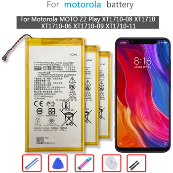 HZ40 3000mAh Baterija Motorola MOTO Z2 Žaisti XT1710-08 XT1710 XT1710-06 XT1710-09 XT1710-11 Z2Play