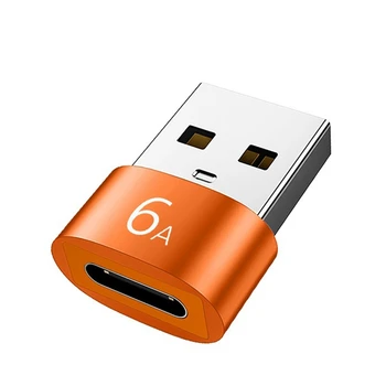 6A C Tipo USB 3.0 USB OTG Adapterio C moterį, USB Vyrų Konverteris, Skirtas 