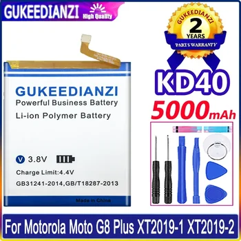 GUKEEDIANZI Baterija 5000mAh KD40 Už Motorola Moto G8 MotoG8 Plius XT2019-1 XT2019-2 Baterijos