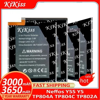 KiKiss Baterija TP-link Neffos Y5S Y5 TP804A TP804C TP802A Baterijų Batterij + Kelio NR.