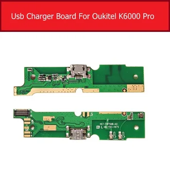 Usb Įkroviklio Lizdas Pelno Valdybos Oukitel K6000 Pro Chargring USB Kištukas Dokas Valdybos Pakeitimas, Remontas, Dalys