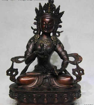 Tibeto Bronzos, Vario Bodhisatvos Vajrasattva Vajradhara Kwan-yin Budos Statula 29cm