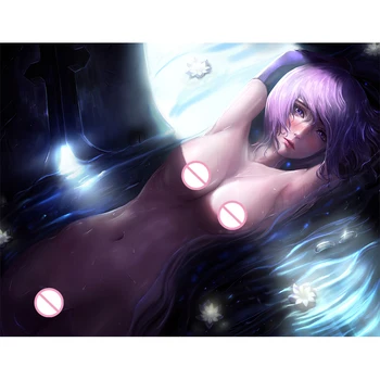 Spausdinti Drobės Vaizdo Žaidimai Mato Killerett Nude Sexy Mergina Meno Plakatas su Rėmu 40x60 50x70 60x90 Užsakymą Miegamajame Kabo Nuotrauka