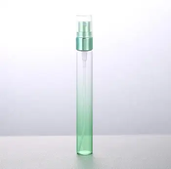 10 ml Gradiento Spalvos Daugkartiniai Purškimo Buteliai Mini Stiklo Purkštukai Tuščio Kvepalų Buteliuko Mėginio Taros LX1232