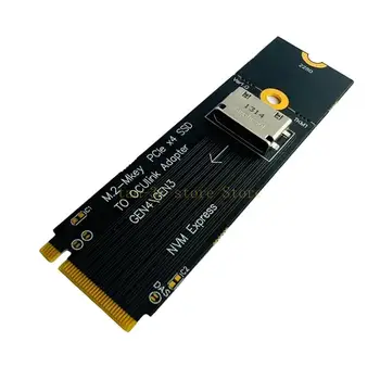 M. 2 M-Key PCIEX4 SSD į ocul SFF 8612 Prievado Adapteris NVME U. 2 Konverteris D0UA