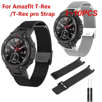 1~10VNT Nailono Kilpa Dirželis Amazfit T-REX 2 Smart Watchband Kvėpuojantis Apyrankė Huami Amazfit T-Rex/T Rex 2