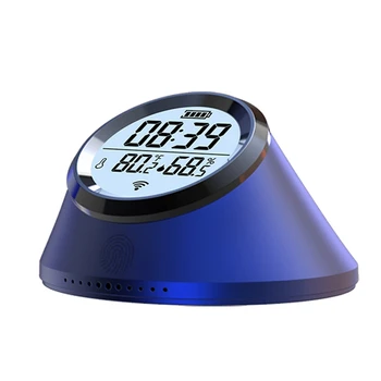 Tuya Zigbee Smart Temperatūros ir Drėgmės Jutiklis Laikrodis Patalpų Termometras Su LCD Ekranu, Skirtas 