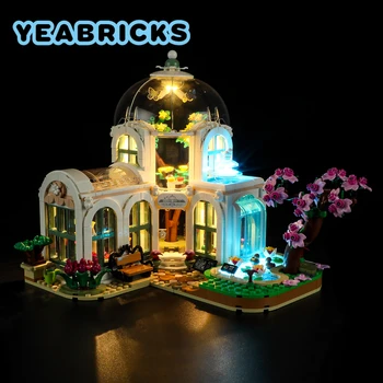 YEABRICKS LED Šviesos Rinkinys 41757 Botanikos Sodo Pastato Blokų Rinkinį (NĖRA Įtraukti į Modelį), Plytos, Žaislai Vaikams