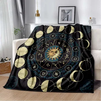 Derliaus 12 Žvaigždynų Taro antklodė lova Iškylą antklodė Sofa plona antklodė Pritaikytas antklodės Oro kondicionavimo sistema antklodė