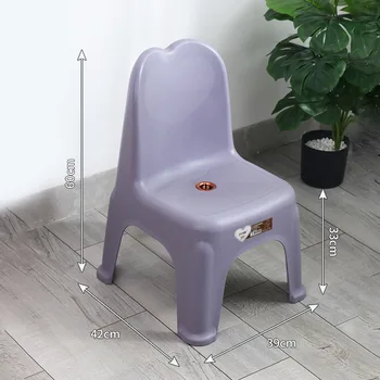 HH318 Plastiko kėdė gali sukrauti namų anti -slip batų kėdžių atlošo kėdės