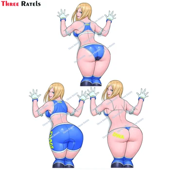 Trys Ratels D201 Sexy Anime Mergina Tina Armstrong Miręs Arba Gyvas Lipdukai Miegamojo Sienos Tualete Veidrodžio Dekoravimo Lipdukai